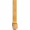 Ekena Millwork Eugene Rough Sawn Timber Gable Bracket, Western Red Cedar, 72"W x 27"H x 4"D x 4"F, 9/12 Pitch GBW072X27X0404EUG00RWR - alternate 3